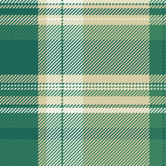 Surface vector pattern tartan, brazil textile plaid background. Bandanna texture fabric seamless check in light and mint colors.