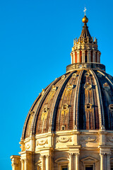 Close-up of St. Peter's Dome