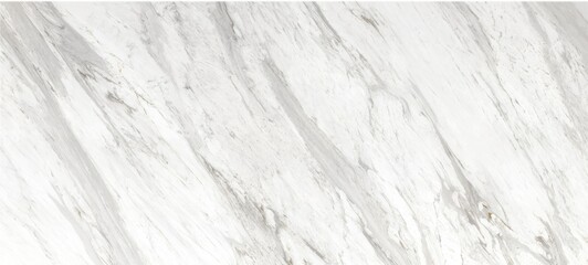 Elegant White Marble Pattern with Subtle Grey Veining	