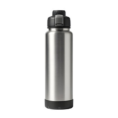Stainless Steel Water Bottle, isolated on transparent background