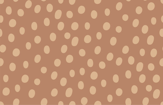 Bambi Fur Spots Seamless Pattern &mdash; Minimal Animal Texture