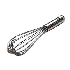Stainless Steel Whisk, isolated on transparent background