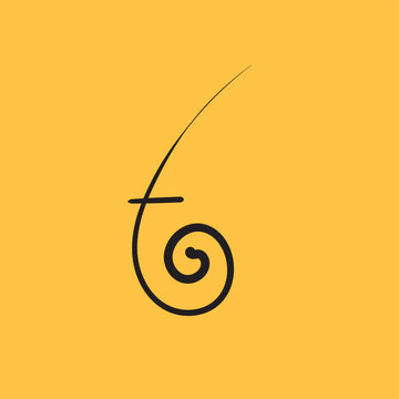 A graphic form of a Lord Ganesh, a Hindu God.