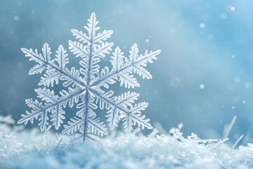 Capture the magic of winter with this stunning snowflake design, perfect for holiday projects and seasonal themes
