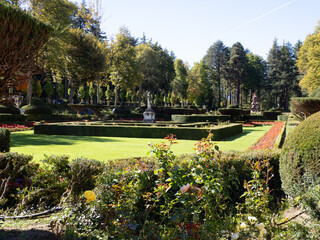 Fototapeta premium Jardines del Palacio Real de La Granja de San Ildefonso, La Granja de San Ildefonso, Segovia, Castilla y León, España