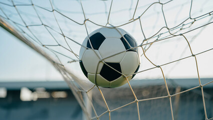 Naklejka premium Classic Football and Goal Moments Collection
