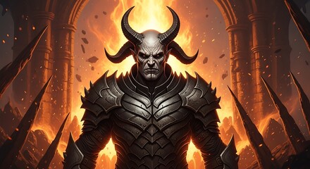 Fearsome Demon Lord, Powerful and Intimidating.