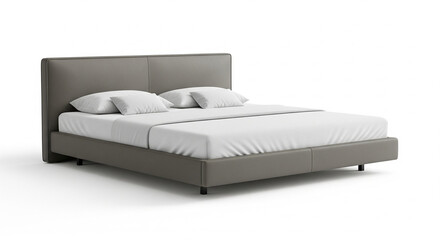 white sofa isolated on white background