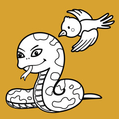 adam and eve story digital stamp