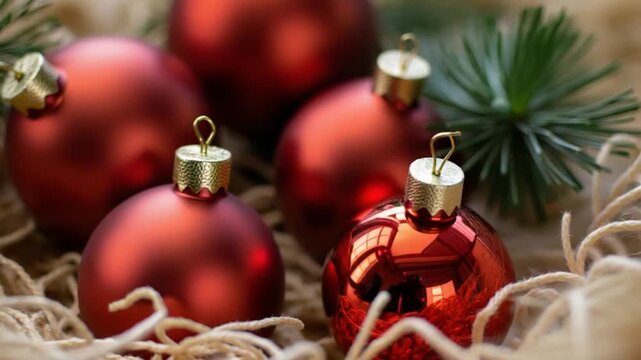Christmas ornaments balls
