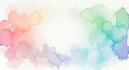 Obraz premium Abstract Watercolor Painting Background.