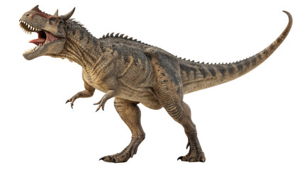 Carnotaurus isolated on transparent PNG background