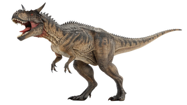 Carnotaurus isolated on transparent PNG background