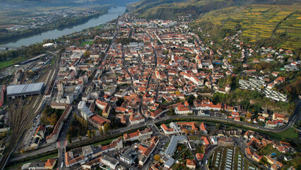 Aerial Wide View Around The