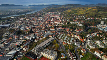 Aerial Wide View Around The