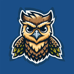 Eagle head vector illustration