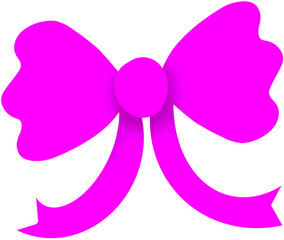 pink and purple ribbon