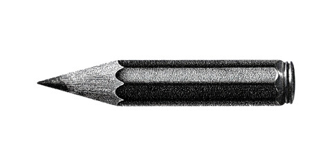 Vintage Engraved Pencil Illustration. Artistic Tool Symbolizing Creativity And Writing Isolated On Transparent Background