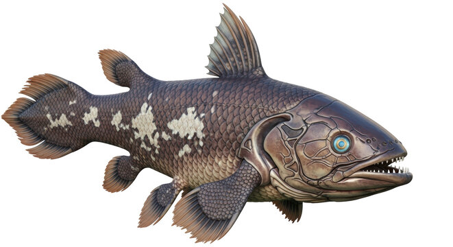 Isolated Coelacanth