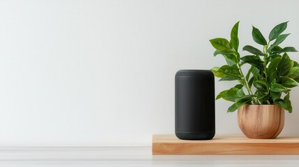 Smart kitchen with a voicecontrolled assistant suggesting recipes and adjusting cooking settings