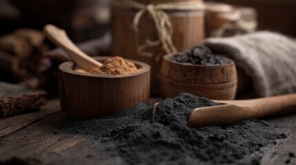Spices in bowls lifestyle product photography culinary modern commercial branding stylish composition gourmet artisan design