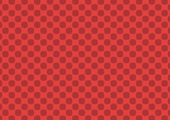 背景　角丸の市松模様　赤