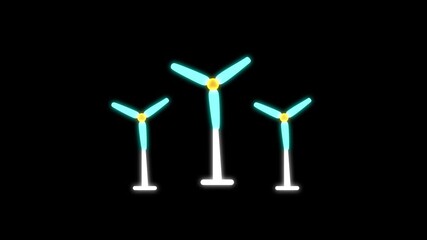 High-quality turbine icon representing wind energy, mechanical turbines, or industrial machinery. Simple and modern design, perfect for apps, websites, presentations, and infographics. - Powered by Adobe