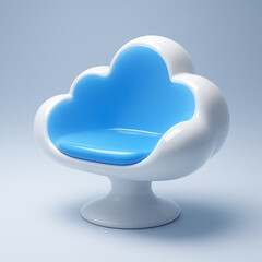 Cloud Shaped Chair: Unique Furniture Design