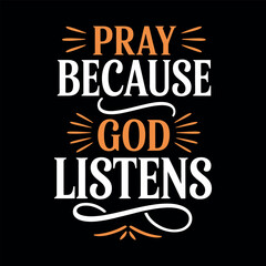 Obraz premium Motivational typography vector t-shirt design print