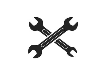 Crossed Wrenches: Repair and Maintenance Tools.