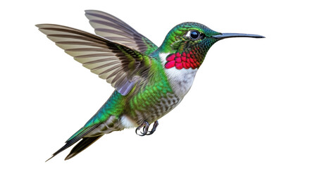 Isolated Hummingbird