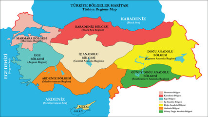 turkiye regions map.eps