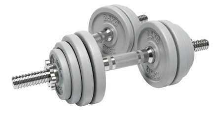 Naklejka premium Isolated Dumbbells