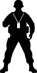 Military Silhouette Soldier