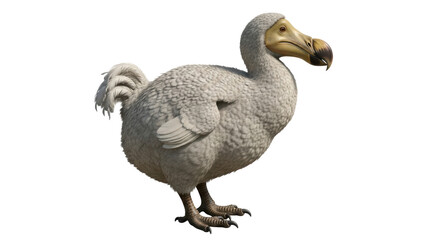 Isolated Dodo Bird