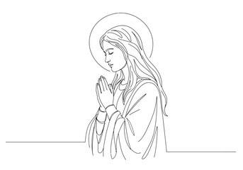 Golden Cross Under Blue Sky with Birds.