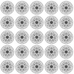 seamless pattern with flowers
