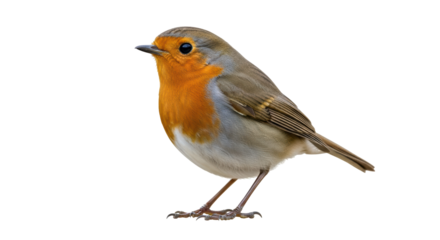 Isolated Robin Bird
