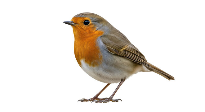 Isolated Robin Bird