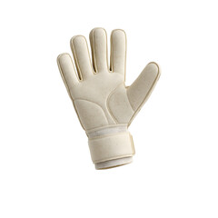 Obraz premium White Goalkeeper Glove Isolated on White Background