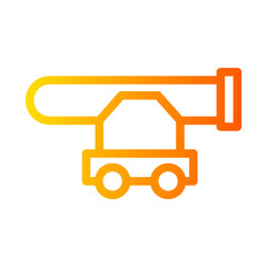 cannon gradient icon