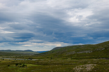 Landscape of the northern Norway