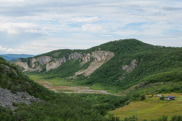 Landscape of the northern Norway