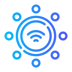 computer gradient icon