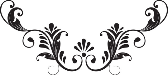 Flourish Decorative Vintage Border Vector Design