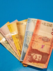 passport and euro