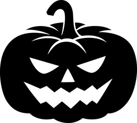 Halloween pumpkin icon set.Evil pumpkin symbol. Halloween decoration cartoon sign.Cute Creepy Spooky Halloween Pumpkin Fall Autumn Sticker Print Illustration.Halloween evil face vector illustration.