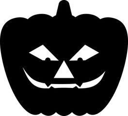 Halloween pumpkin icon set.Evil pumpkin symbol. Halloween decoration cartoon sign.Cute Creepy Spooky Halloween Pumpkin Fall Autumn Sticker Print Illustration.Halloween evil face vector illustration.
