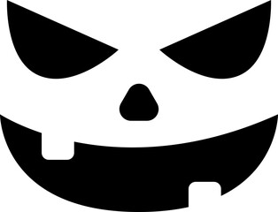 Halloween pumpkin icon set.Evil pumpkin symbol. Halloween decoration cartoon sign.Cute Creepy Spooky Halloween Pumpkin Fall Autumn Sticker Print Illustration.Halloween evil face vector illustration.