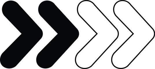  Arrow icon on a transparent background Down arrow vector Bold Black Arrow Vector Icons Set. Directional Arrow Symbols, Curved, Straight, Right Angle, Upward, Left, Circular, Navigation, icon sheet 